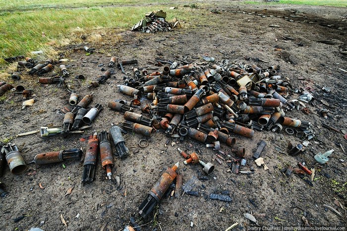 Bãi huỷ vũ khí ở Voronezh.